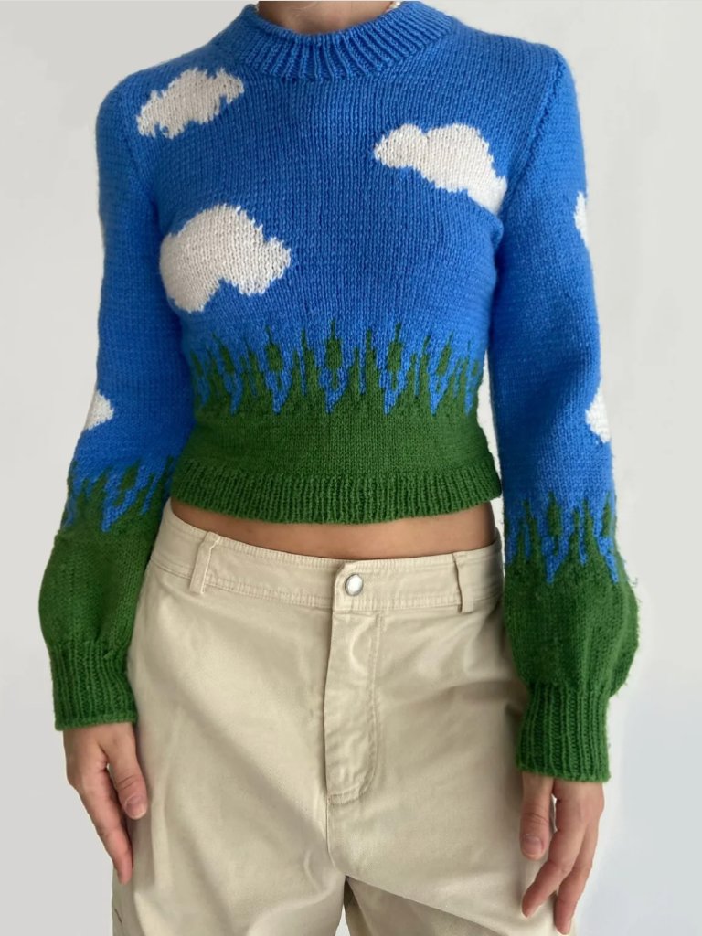 Lirika Matoshi Hand Knit Cloud Sweater — image 2 of 6